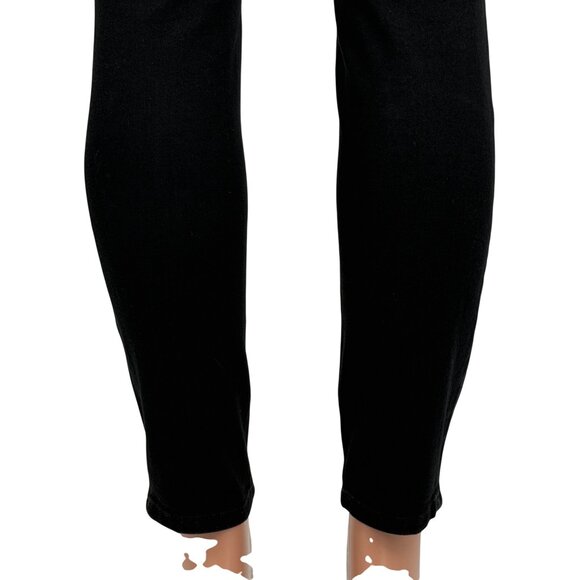 Rachel Roy Black Mid-Rise Studded Skinny Jeans 28 | Rockstar Girlfriend Grunge - Picture 8 of 15